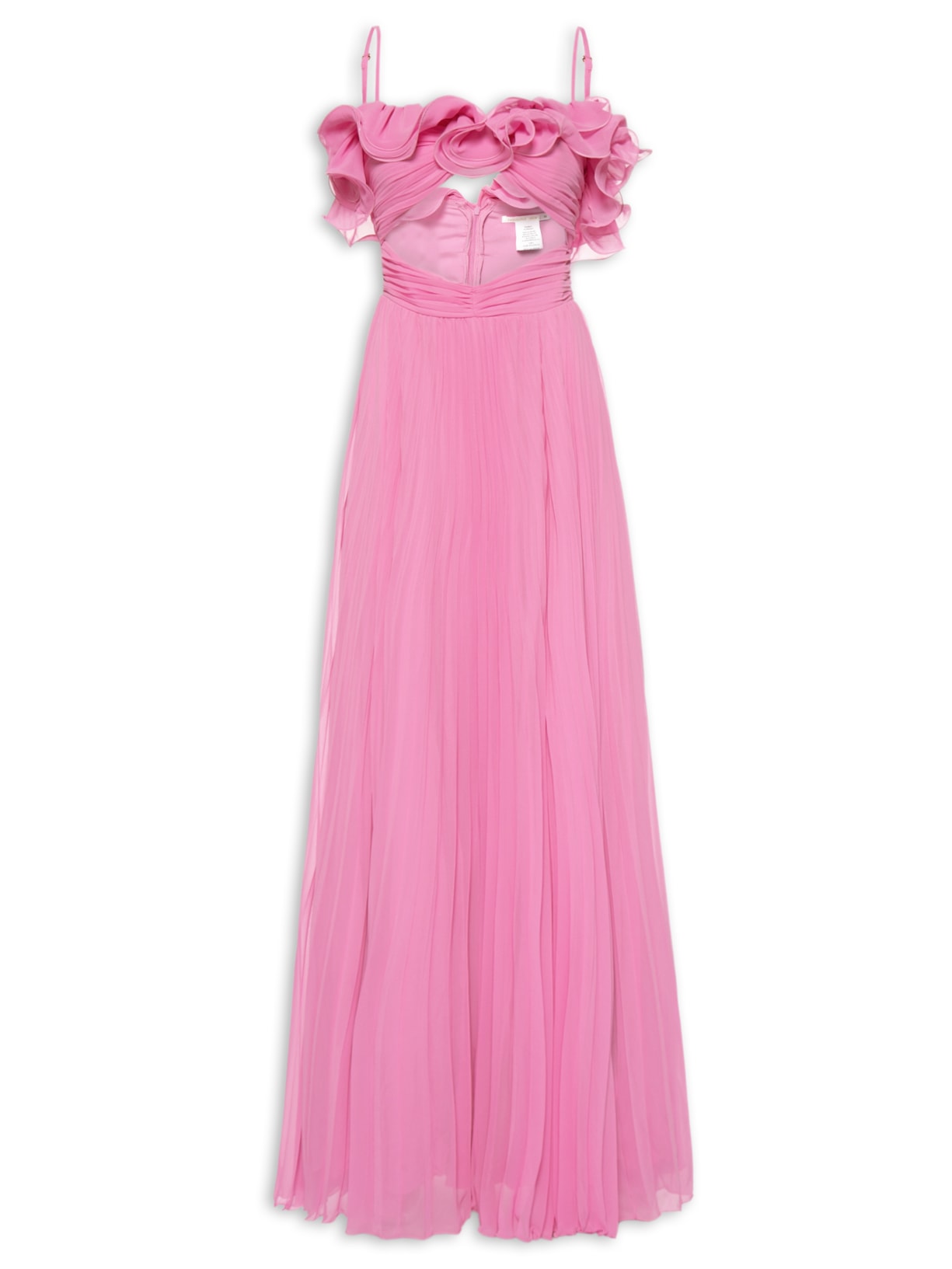 Vestido Longo Isabela Babado Rosa Fabulous Agilitá