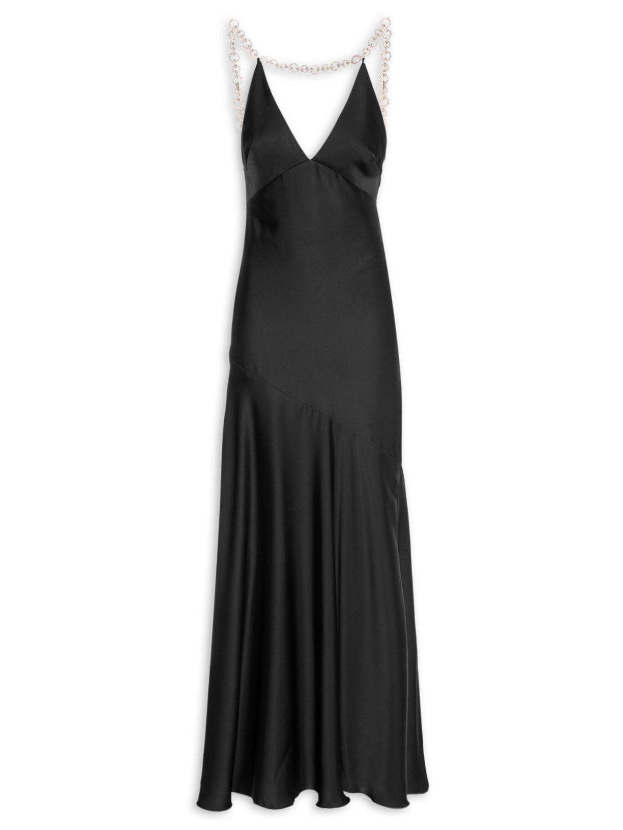 Vestido Longo Kate Corrente Preto Fabulous Agilitá