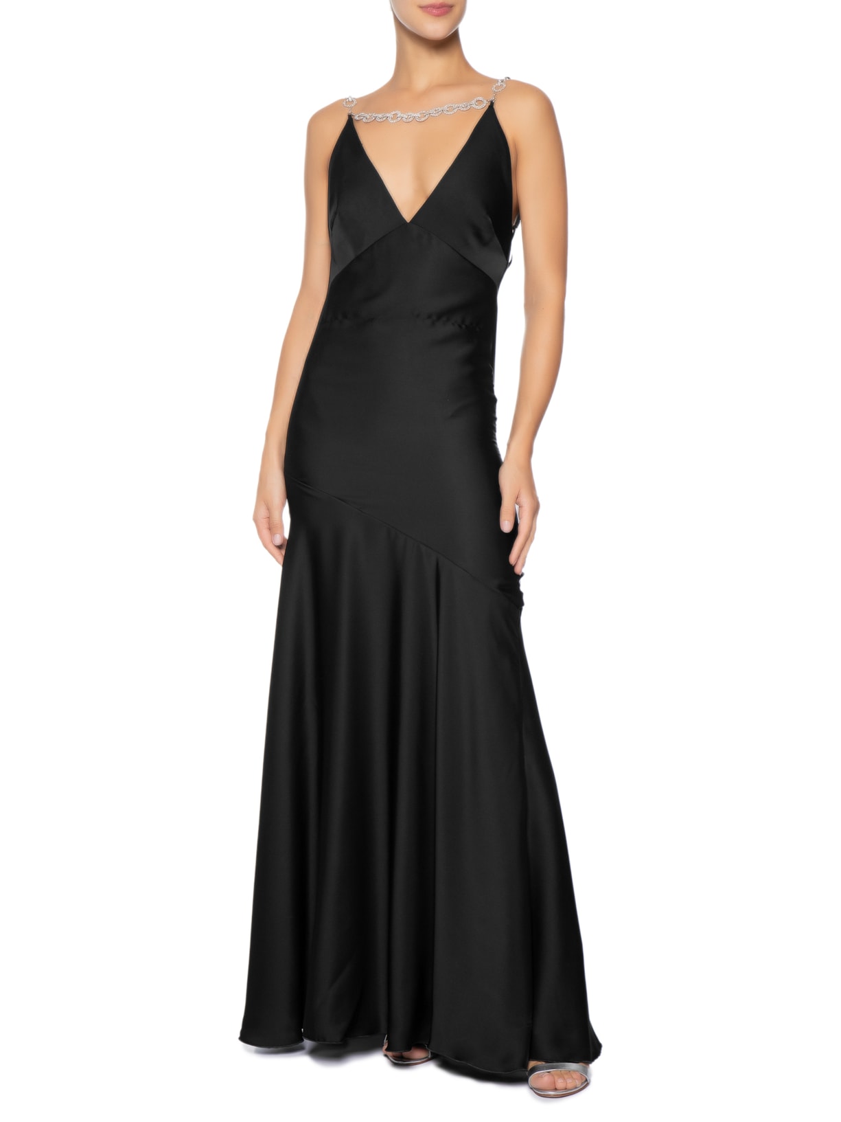 Vestido Longo Kate Corrente Preto Fabulous Agilitá