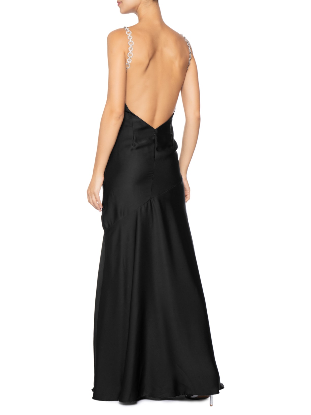 Vestido Longo Kate Corrente Preto Fabulous Agilitá