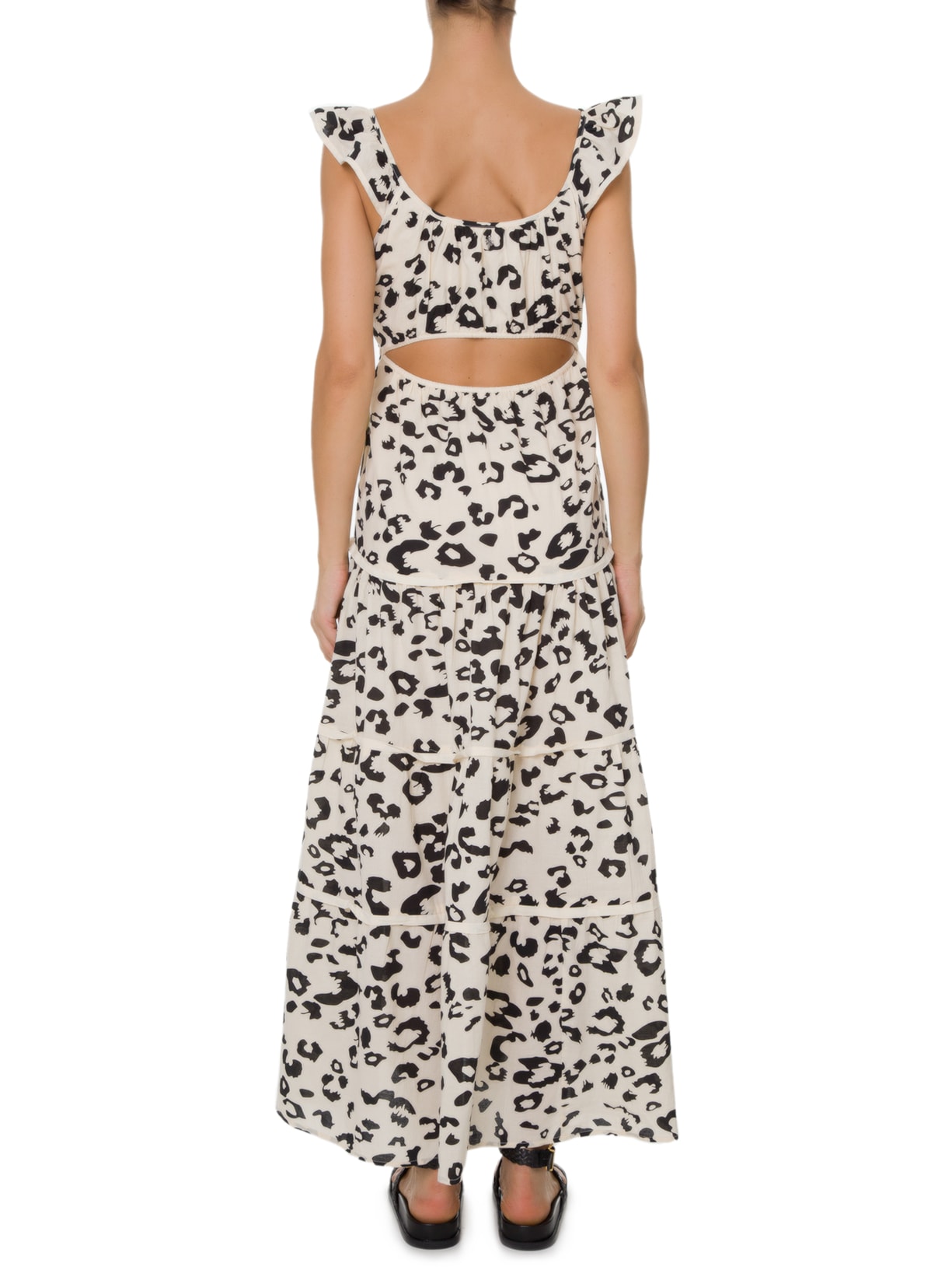 Vestido Longo Kayla Animal Print Le Lis