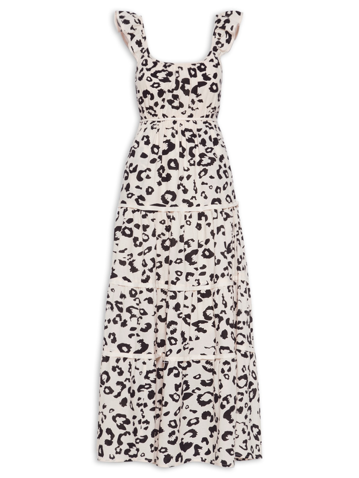 Vestido Longo Kayla - Animal Print