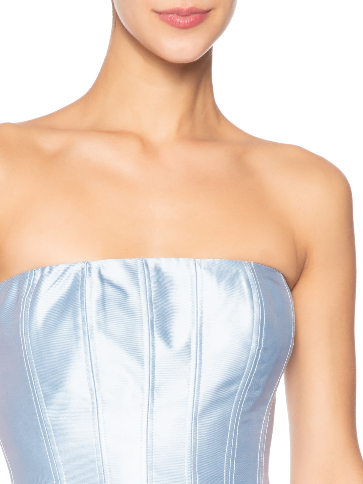 Vestido Longo Kendal Cintura Baixa Azul Fabulous Agilitá