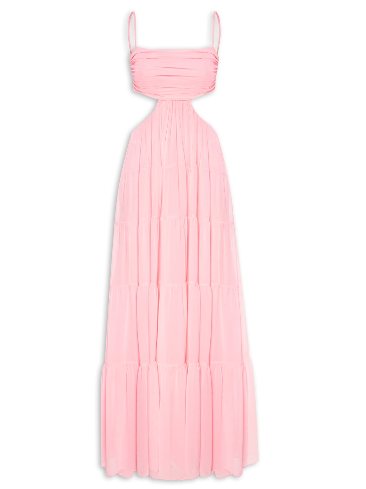 Vestido Longo Lia - Rosa