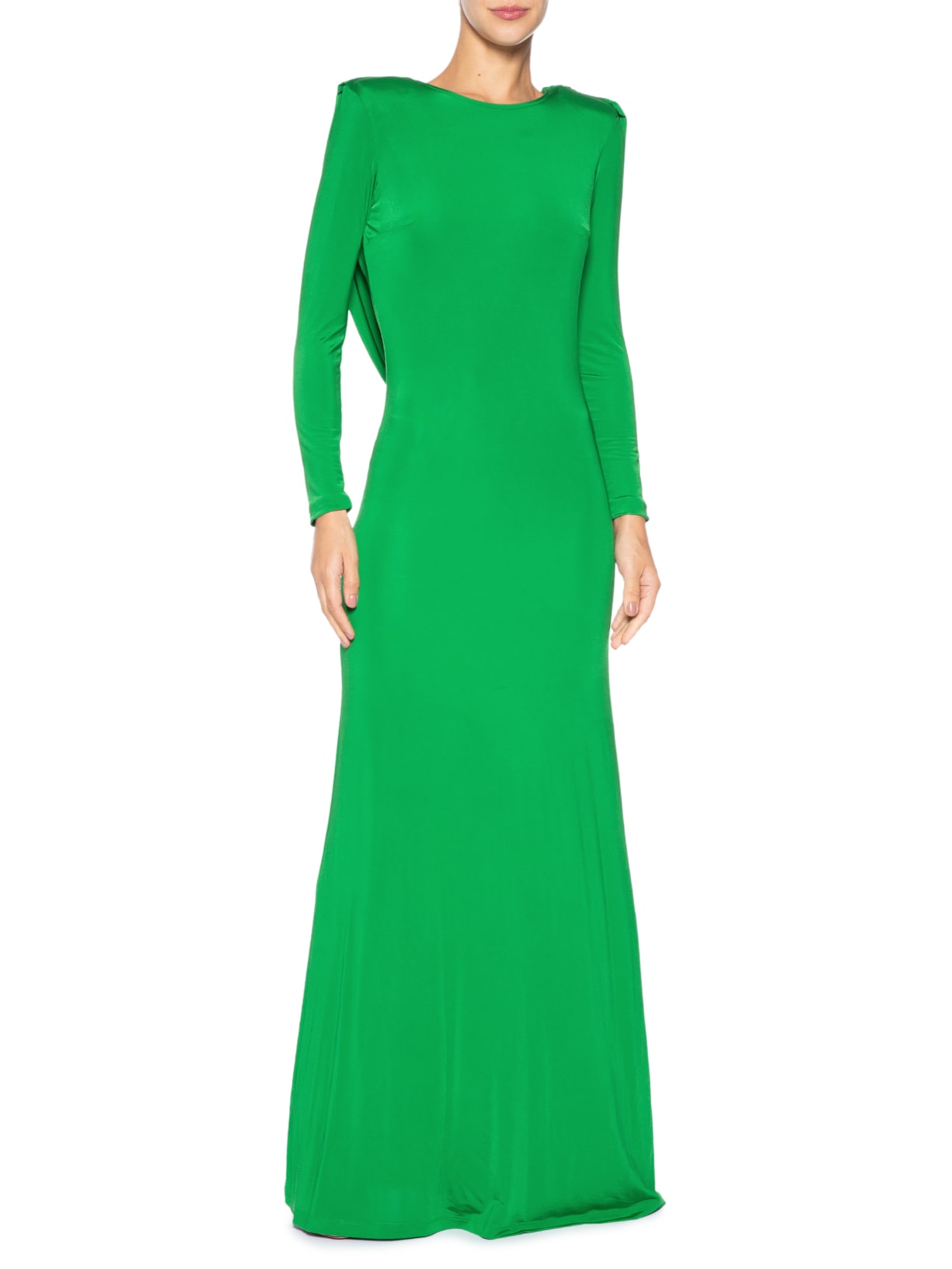 Vestido Longo Lu Degage Verde Fabulous Agilitá