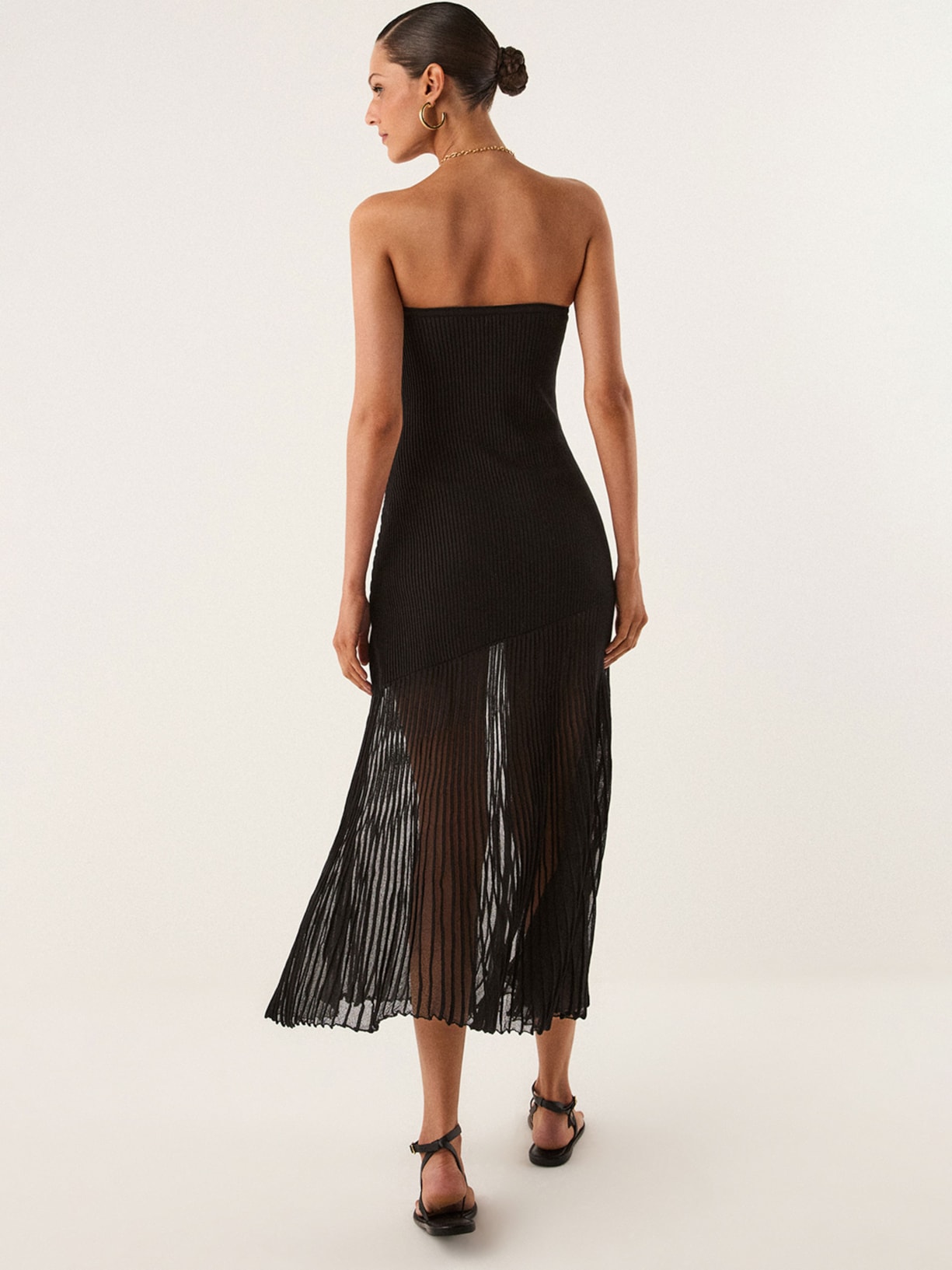 Vestido Longo Lucia Tricot – Preto Vix