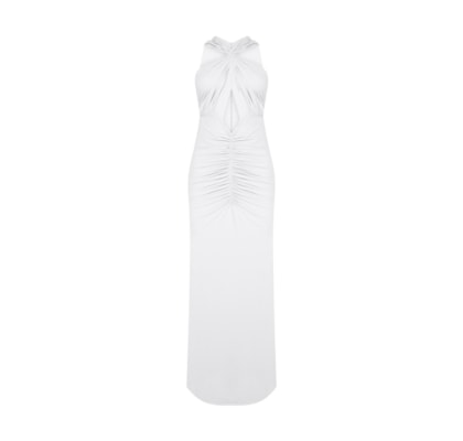 Vestido Longo Mareh Asterias Off White