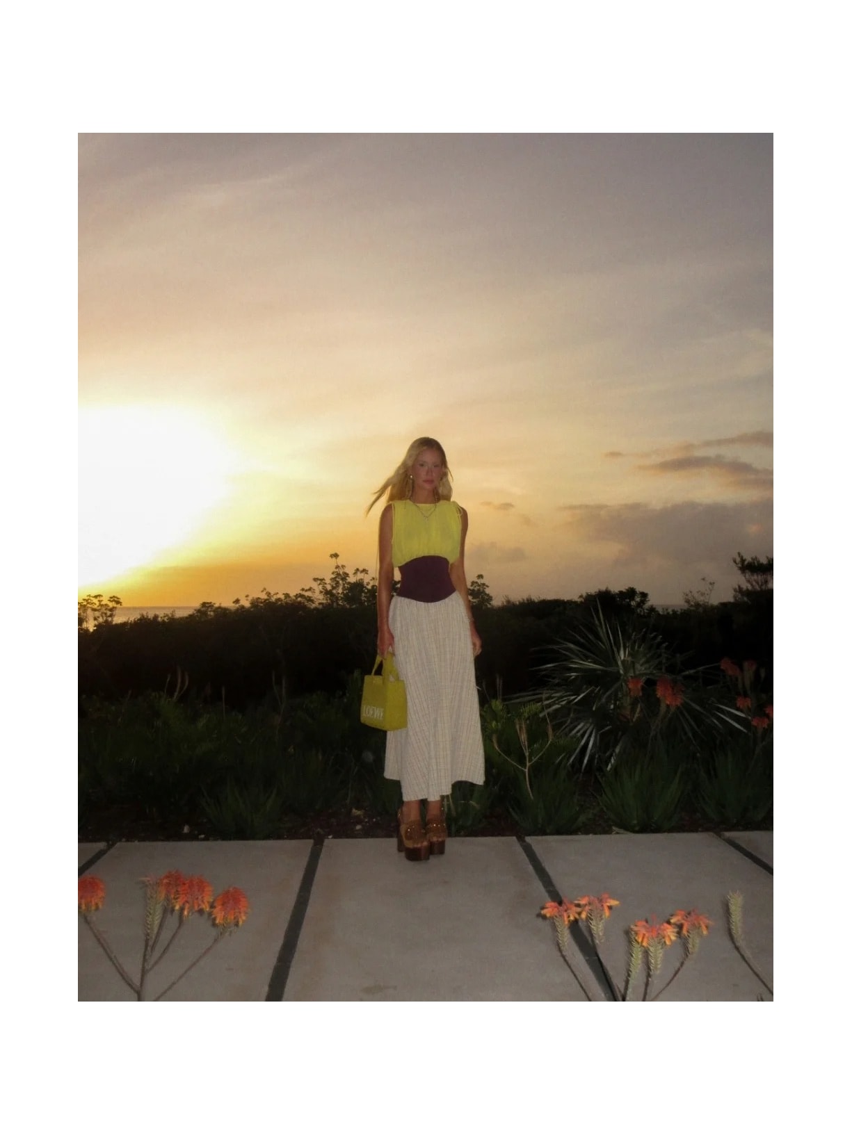 Vestido Longo Mareh Caracola Amarelo Shop Ginger