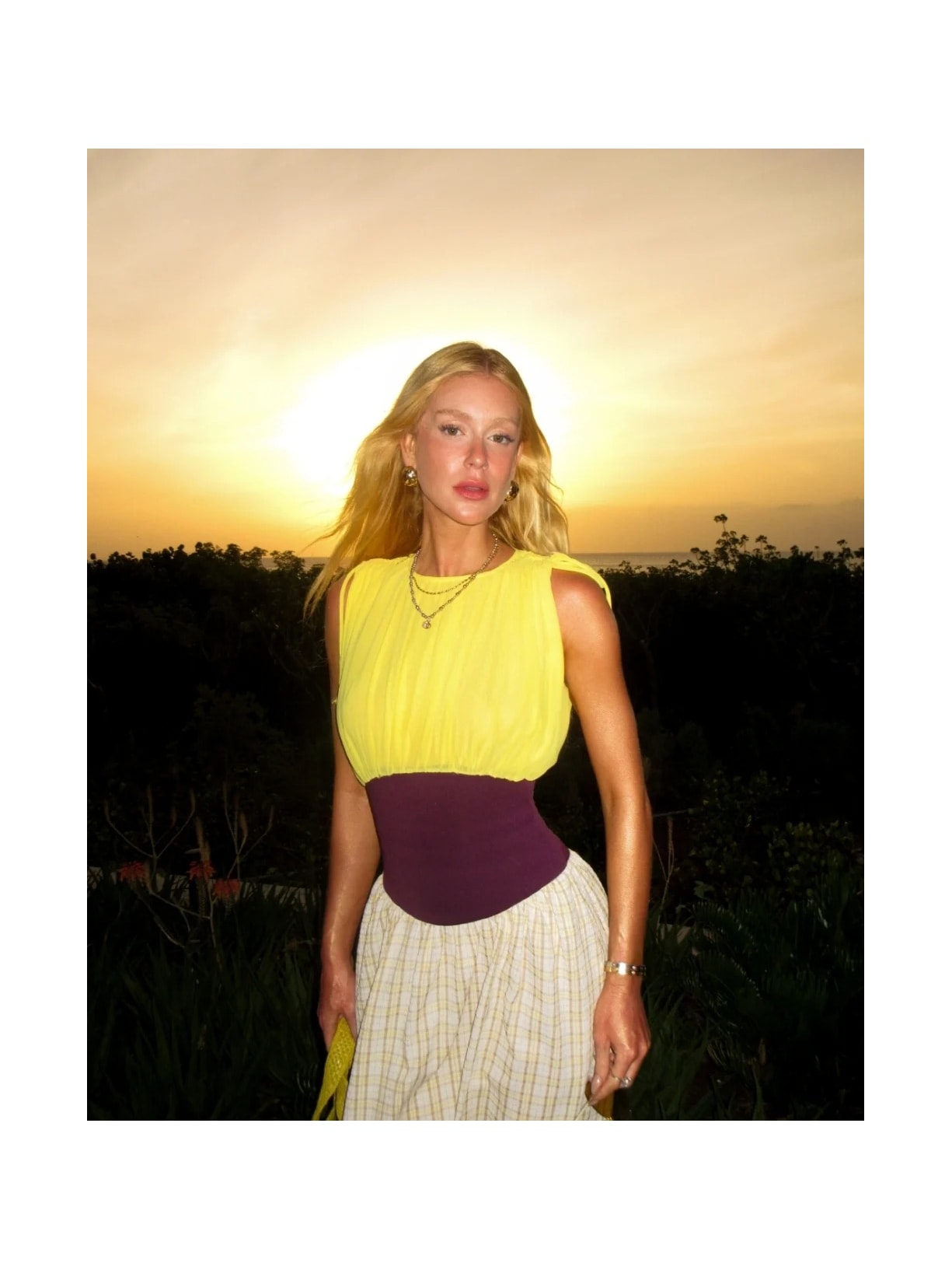 Vestido Longo Mareh Caracola Amarelo Shop Ginger