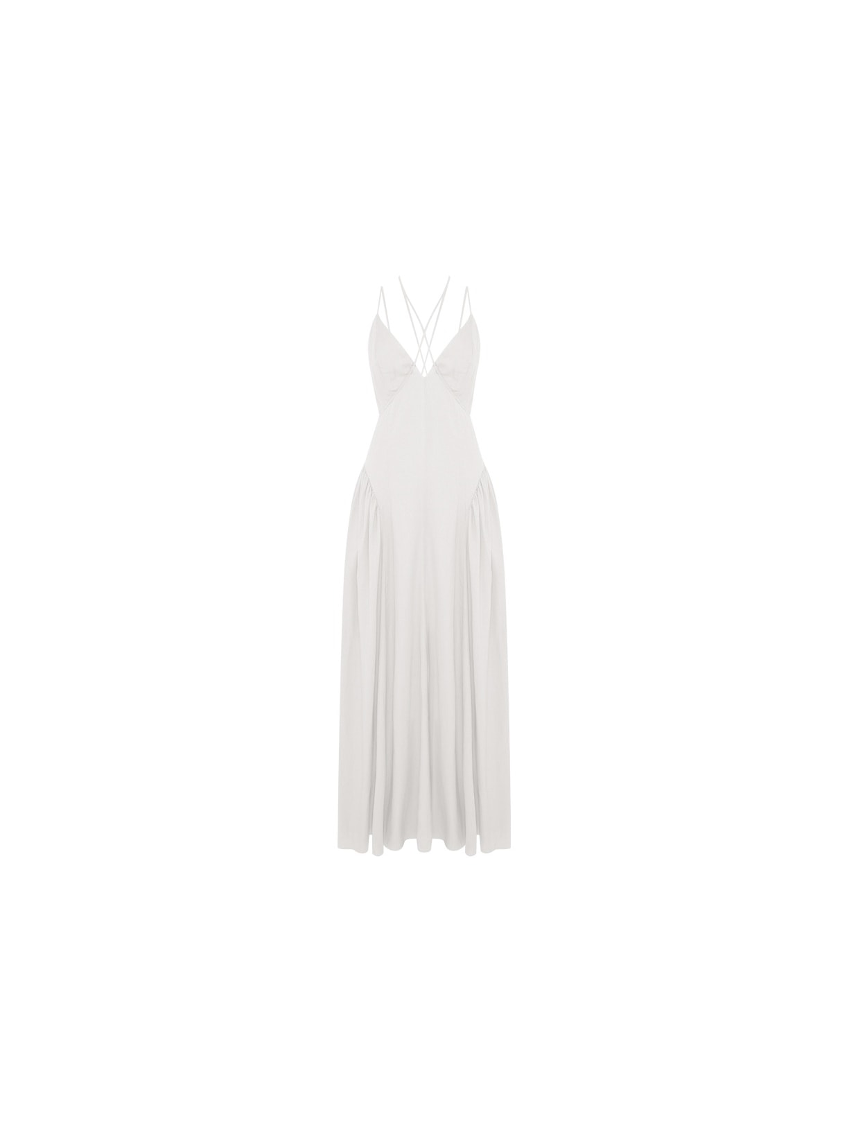 Vestido Longo Mareh Tartaruga Off White Shop Ginger