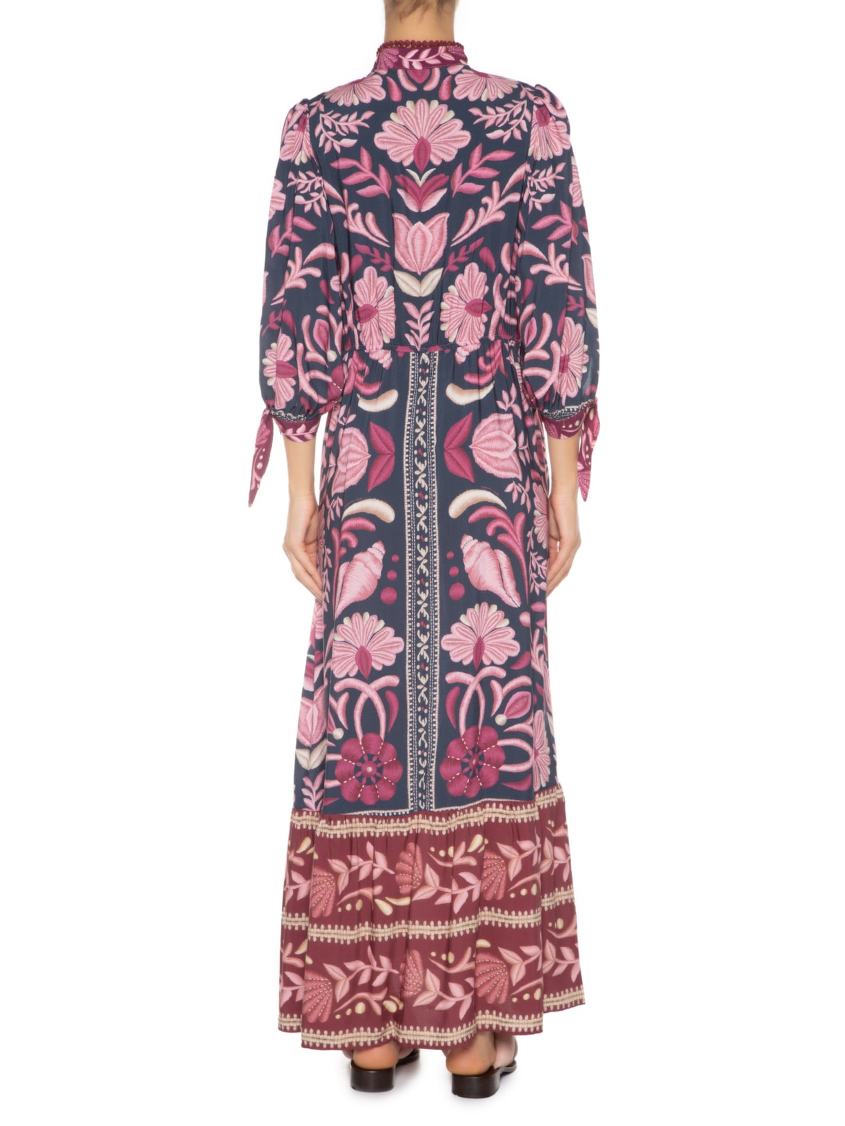 Vestido Longo Maresia Roxo Farm