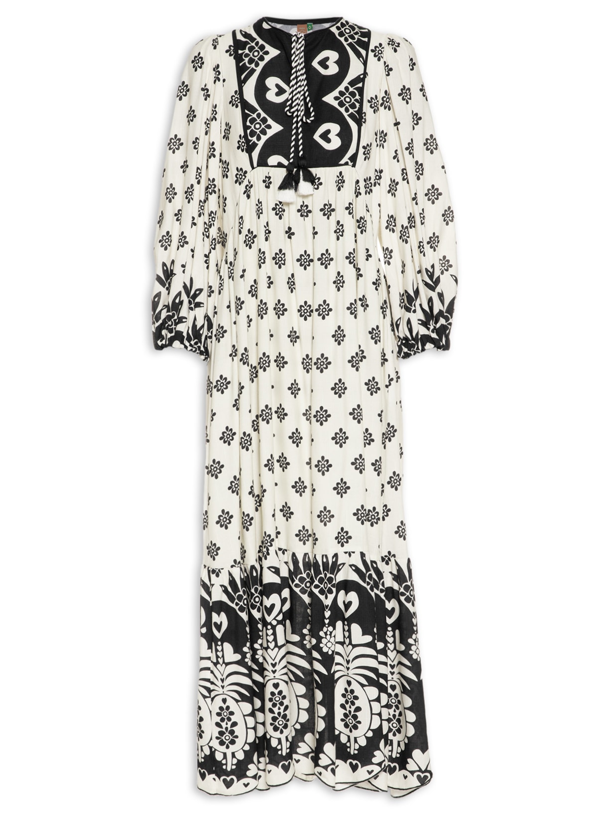 Vestido Longo Martina - Branco