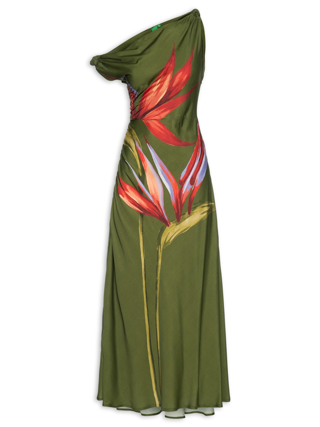 Vestido Longo Maxi Estrelica - Verde