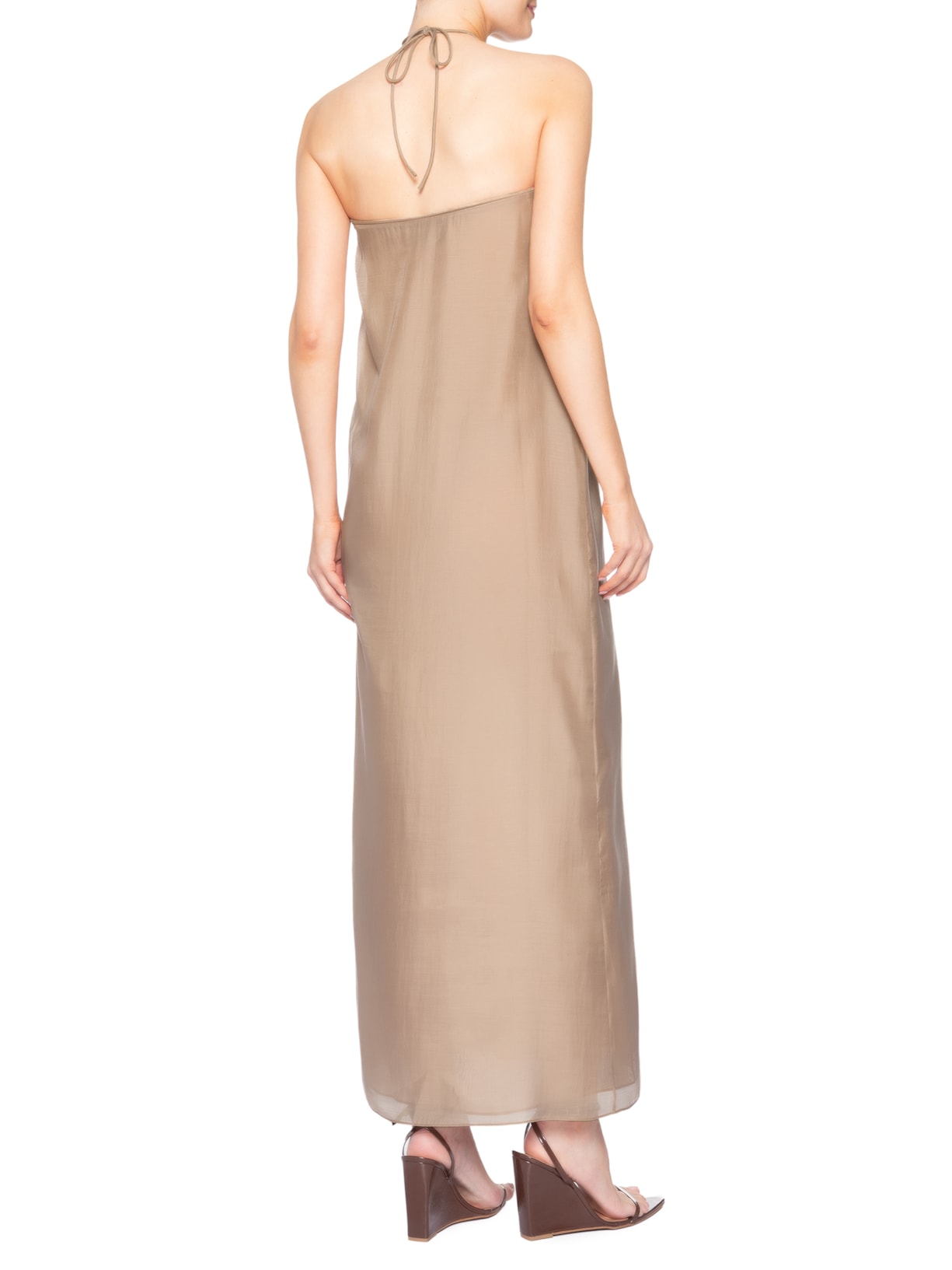 Vestido Longo Maxi Flower Rosa Adriana Degreas