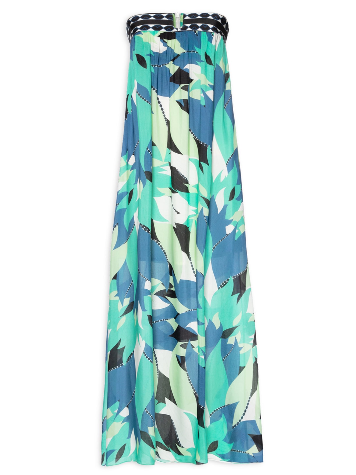 Vestido Longo Melina - Azul