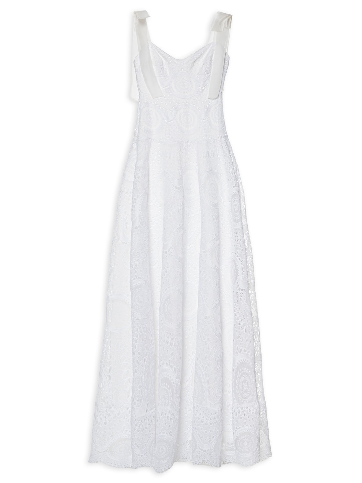 Vestido Longo Melina - Branco