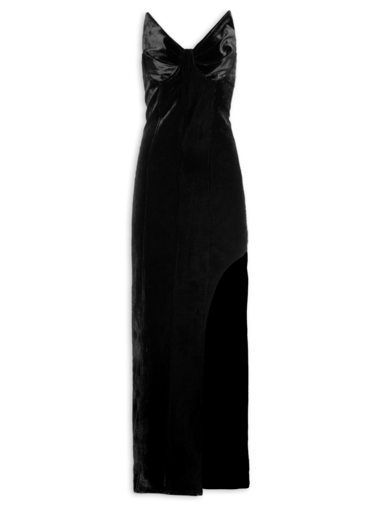 Vestido Longo Mindy - Preto