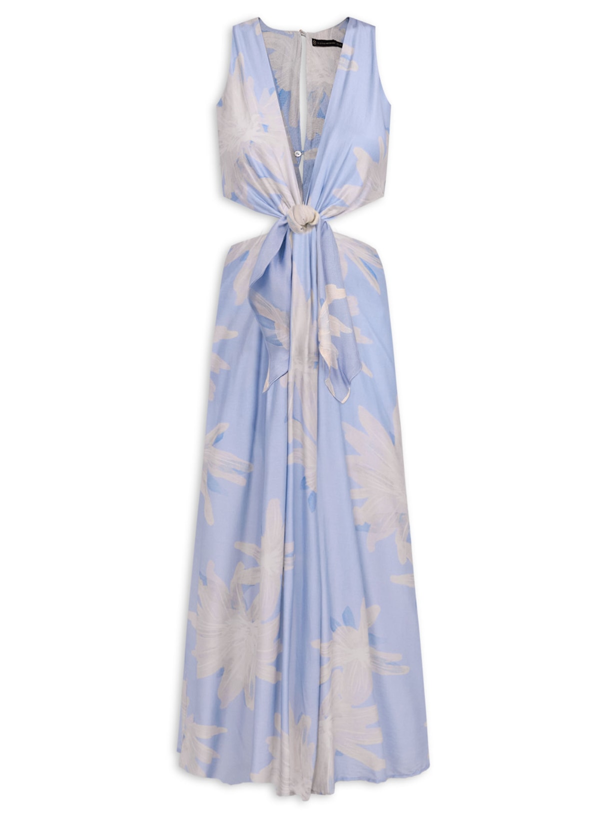 Vestido Longo Nadi - Azul