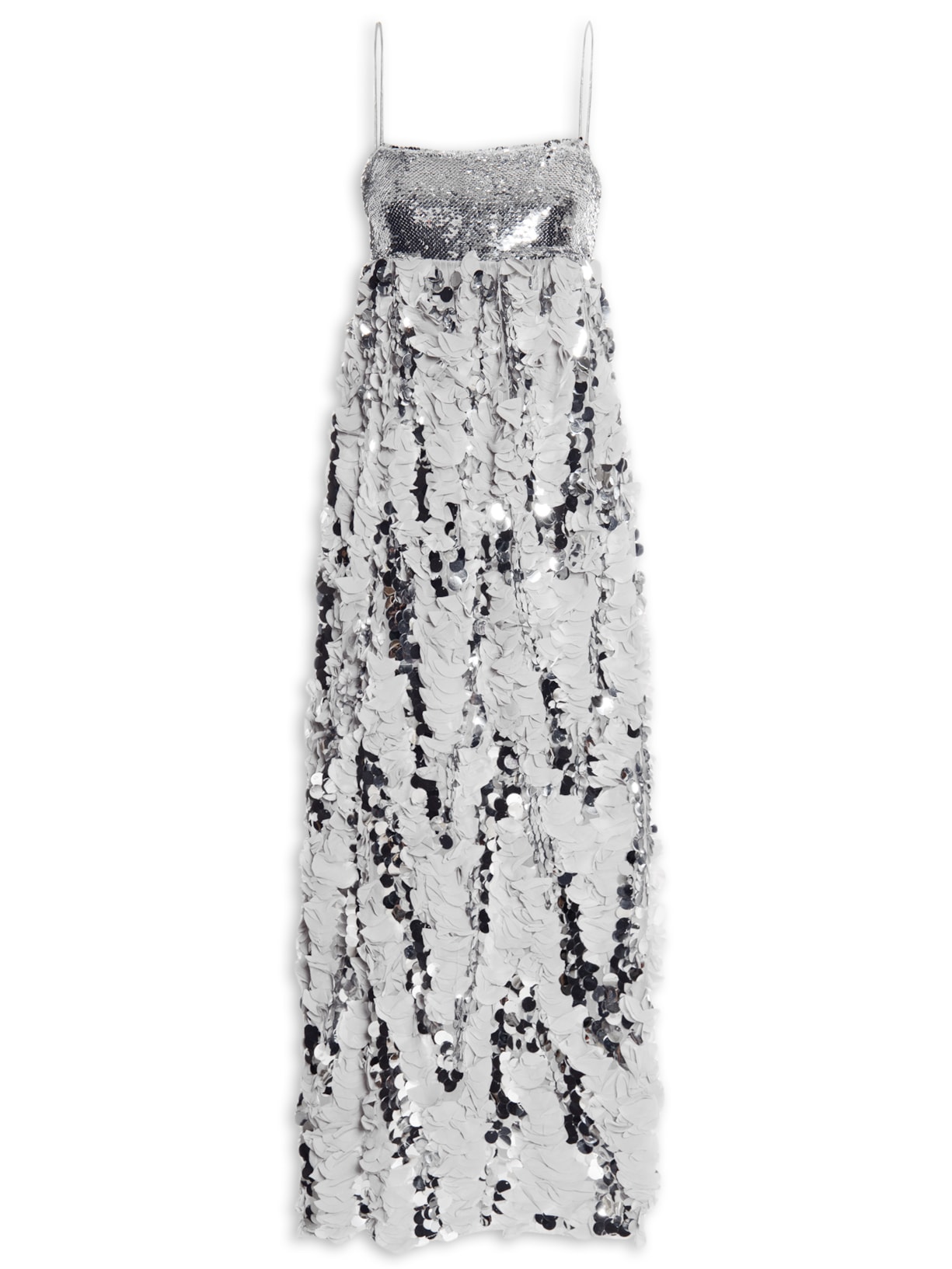 Vestido Longo Naia Prata Sau