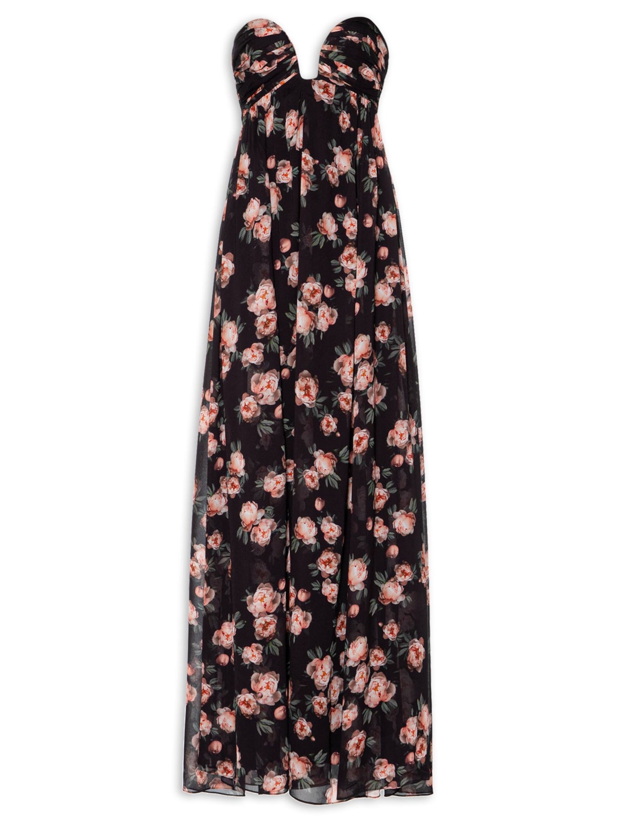 Vestido Longo Naomi - Preto