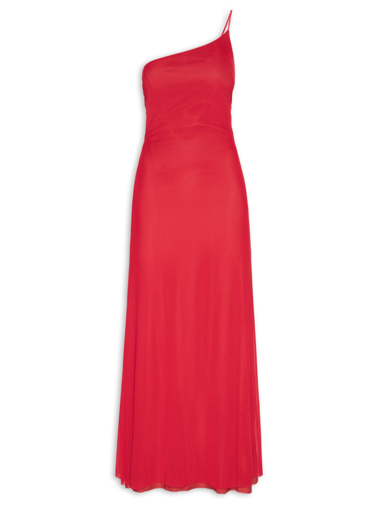 Vestido Longo Ombro Só Vermelho Farm