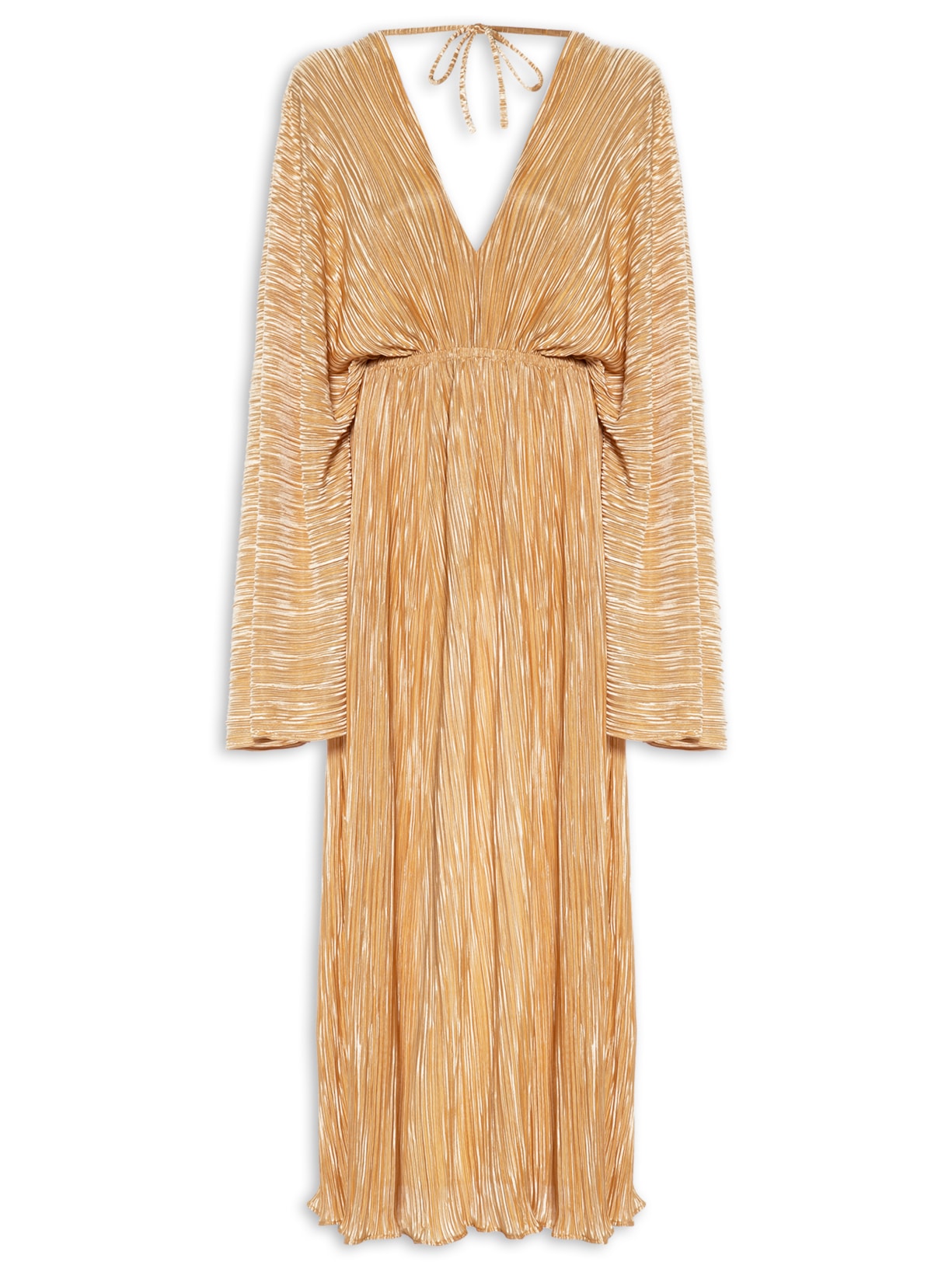 Vestido Longo Ouro - Dourado