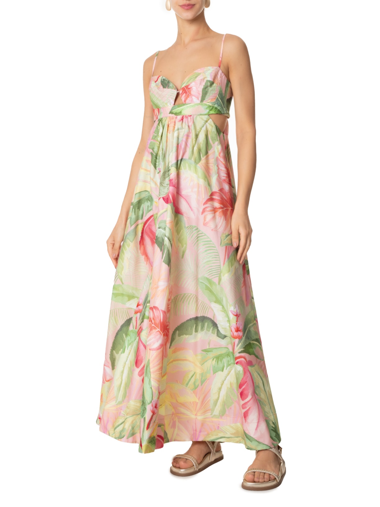 Posthaus Vestidos Em Promoção Posthaus Farm Farm Vestido Longo