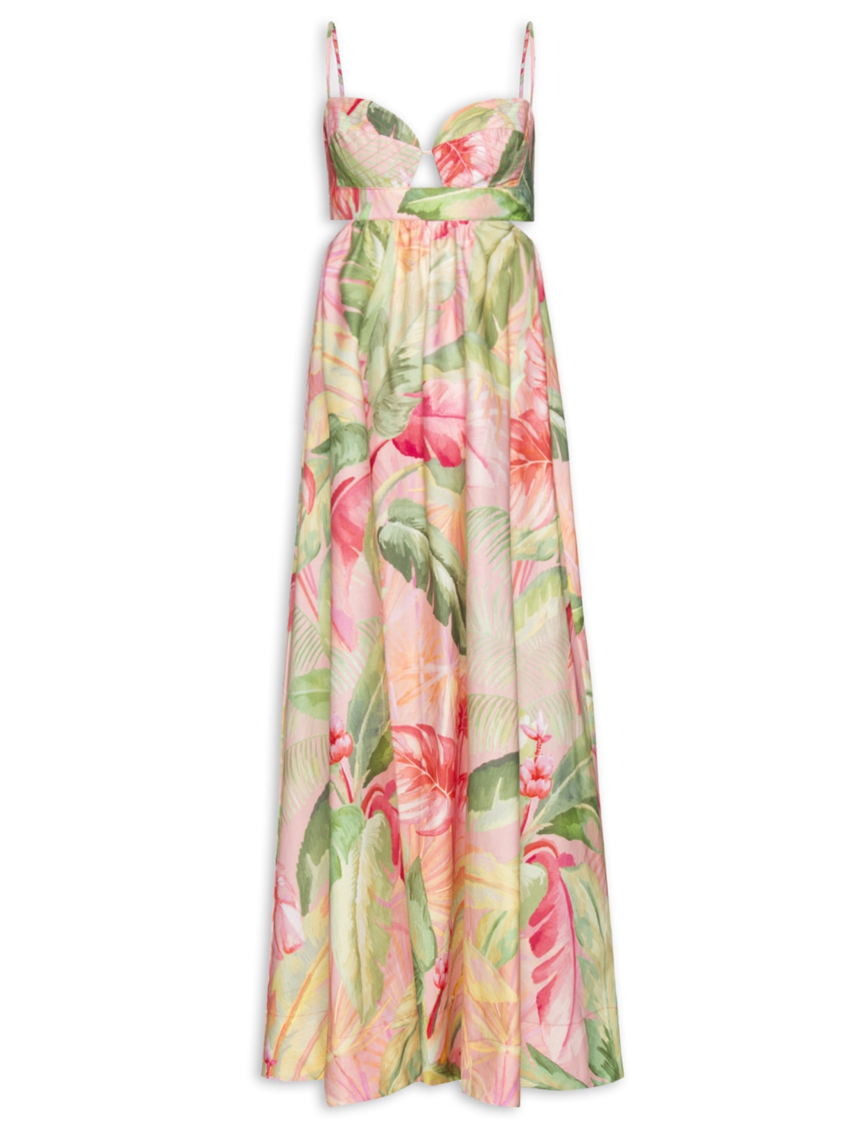 Vestido Longo Panama - Rosa