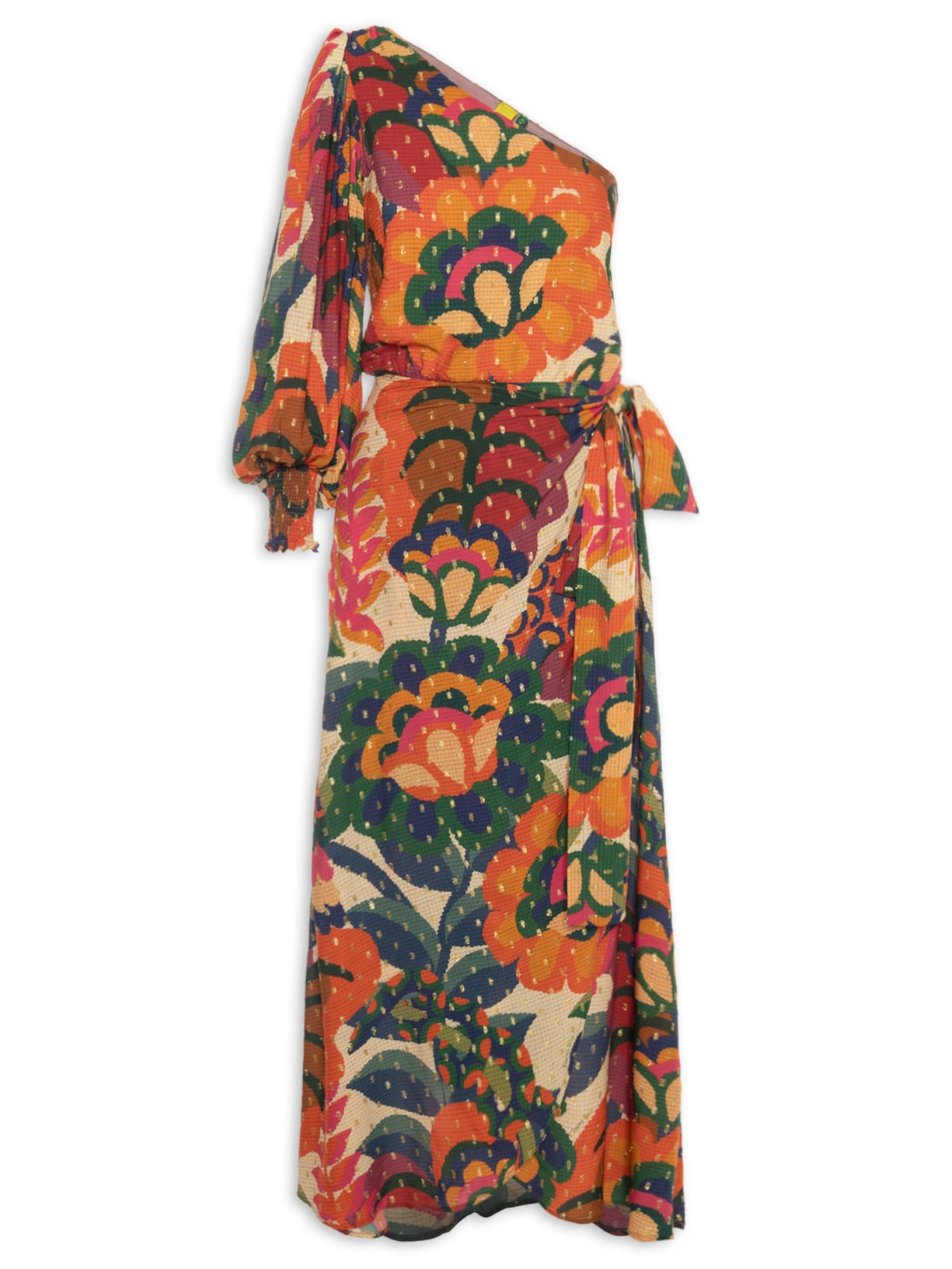 Vestido Longo Paraty - Laranja