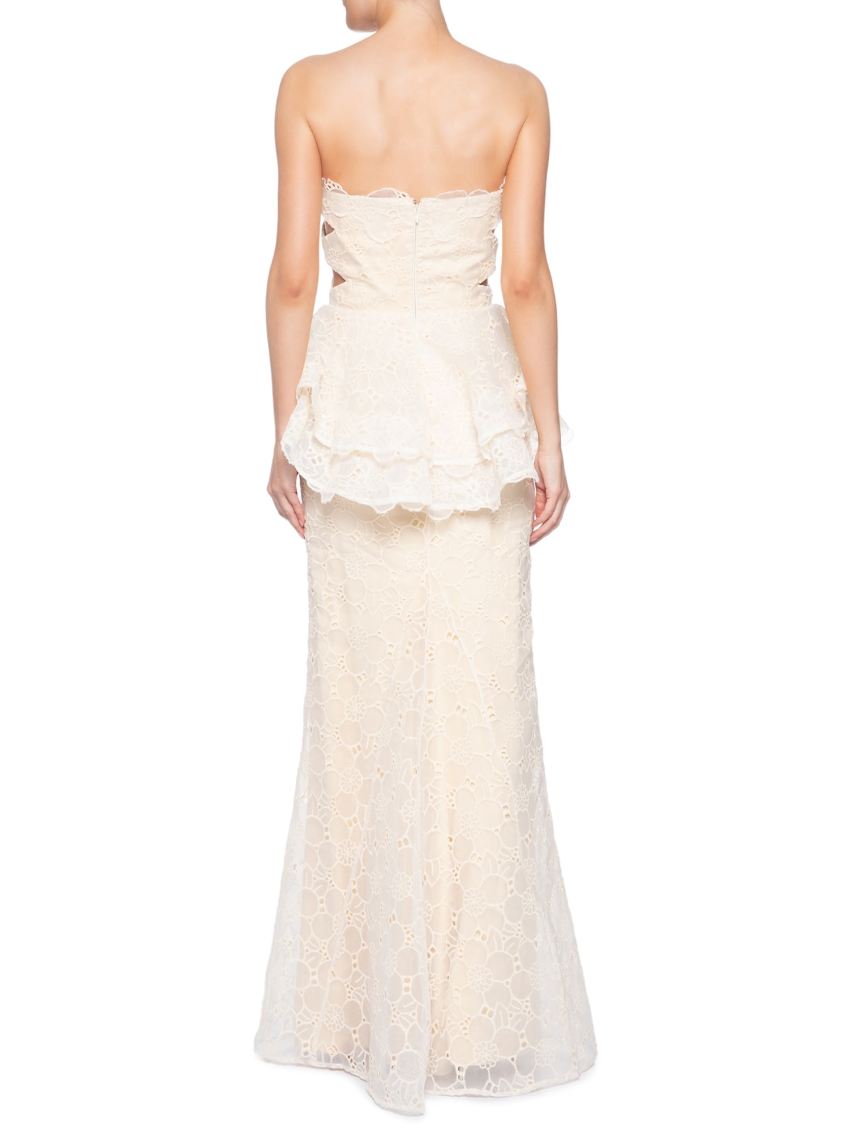 Vestido Longo Paula Aniversário Vicente Off White Fabulous Agilitá