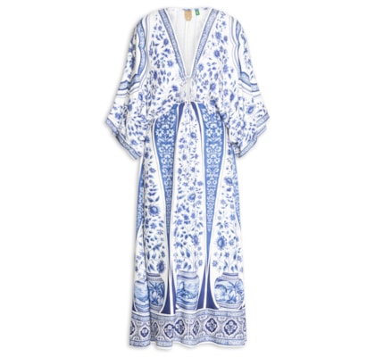 Vestido Longo Porcelana - Branco