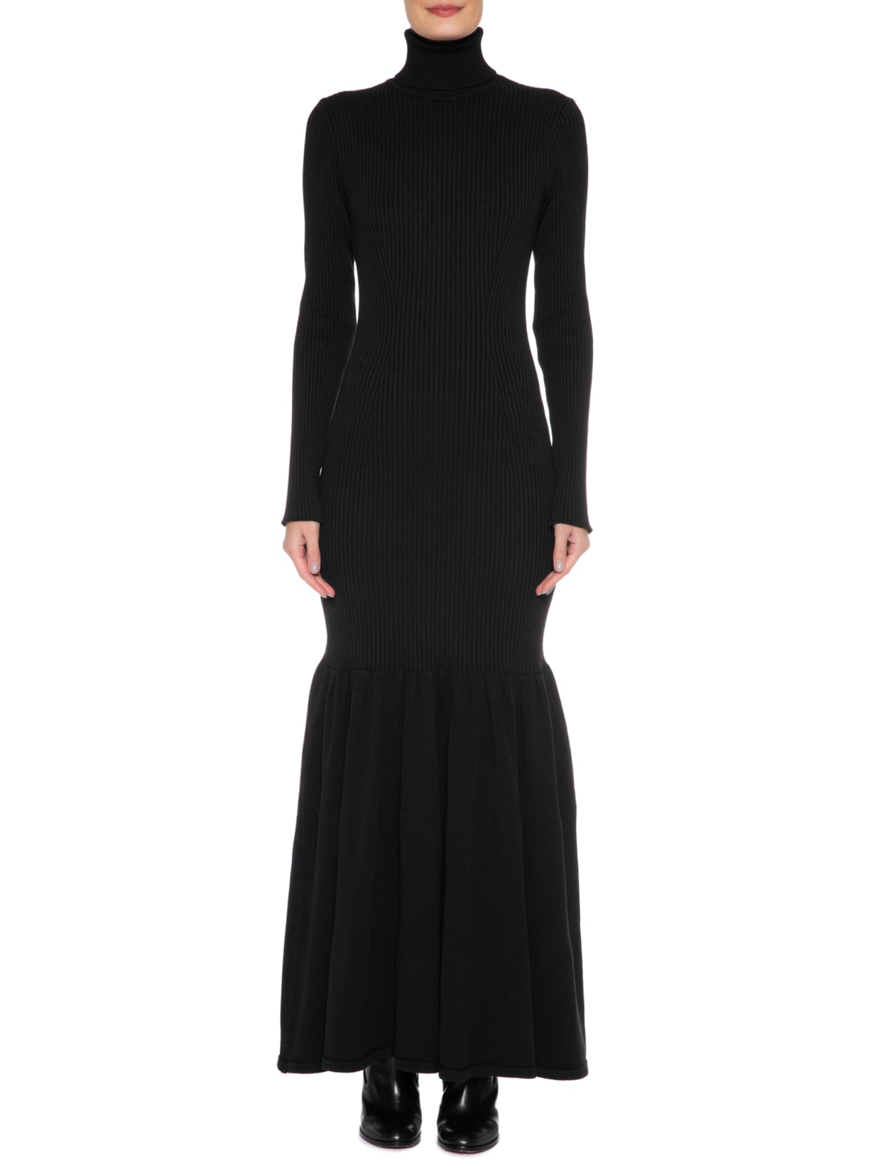 Vestido Longo Preto Anselmi