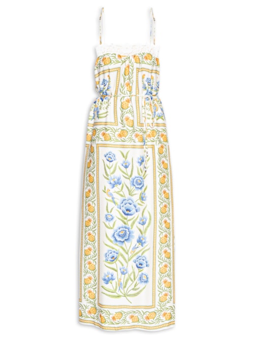 Vestido Longo Puglia - Azul
