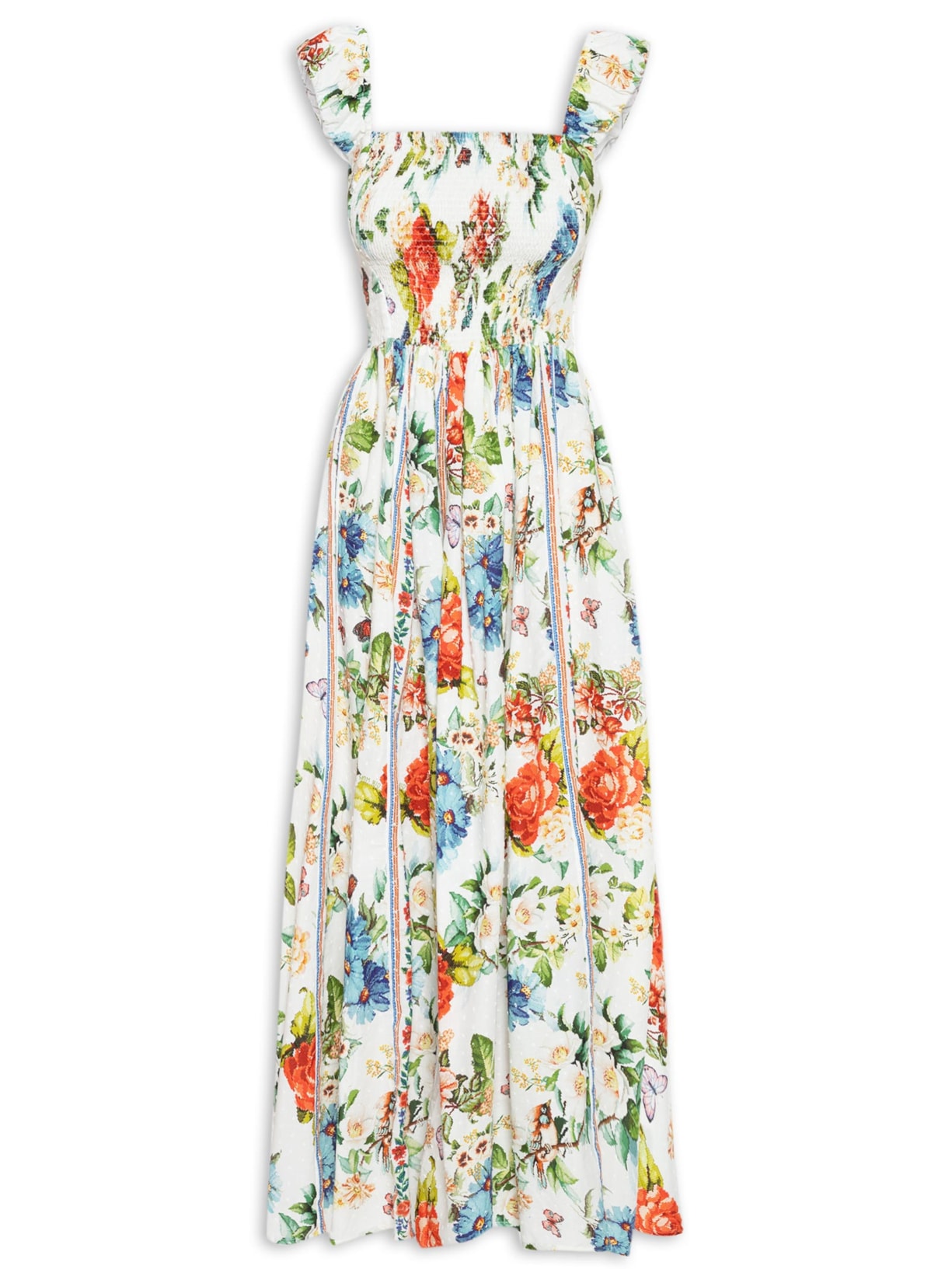 Vestido Longo Punto - Branco