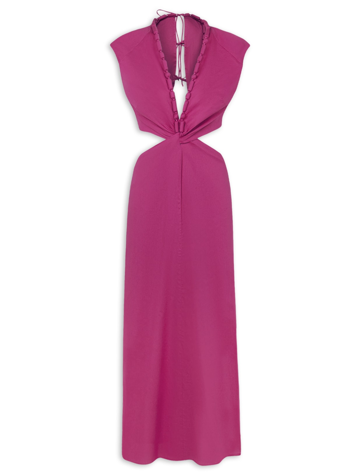 Vestido Longo Raira Jaipur - Rosa