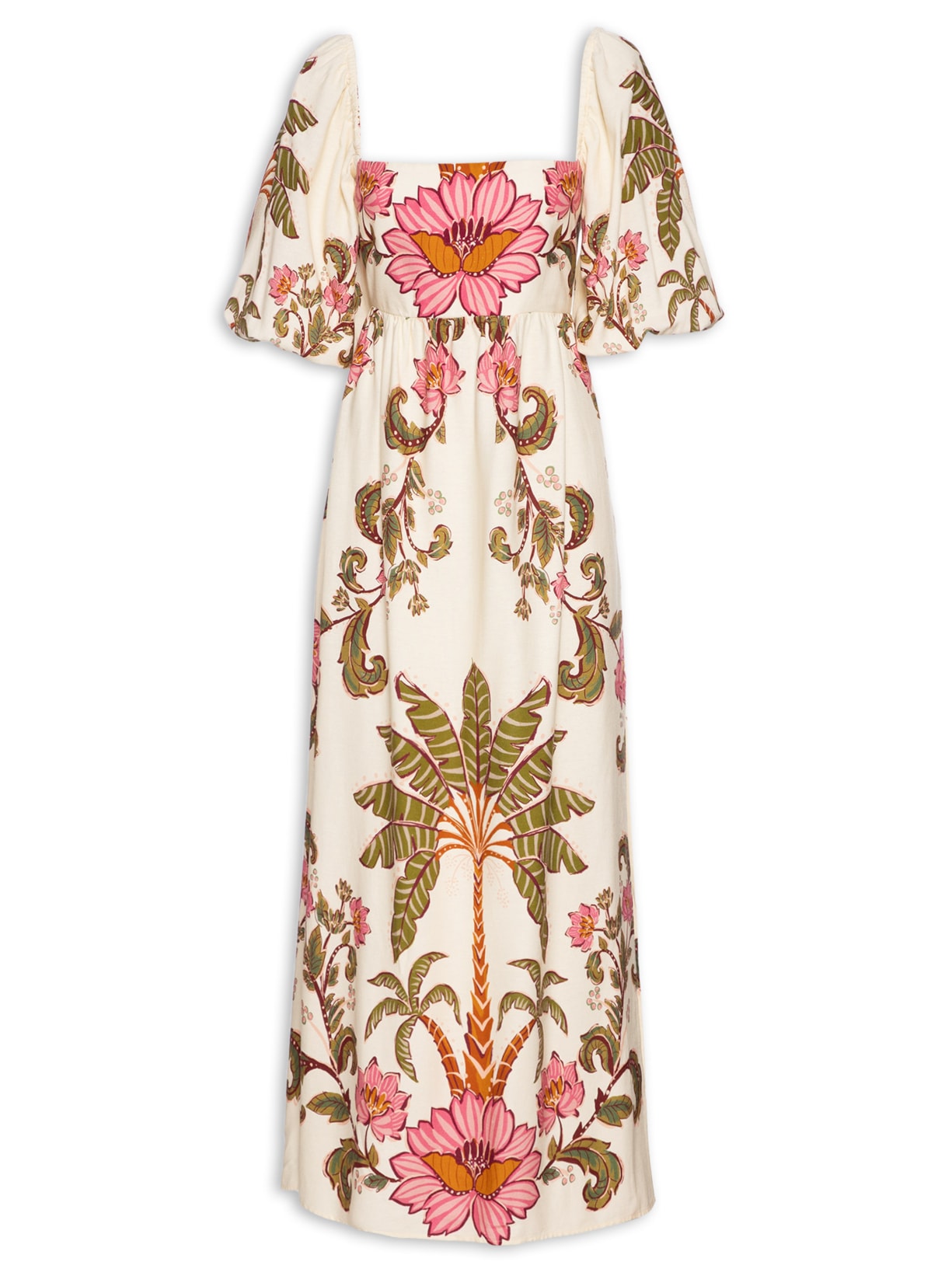 Vestido Longo Ravenala - Verde