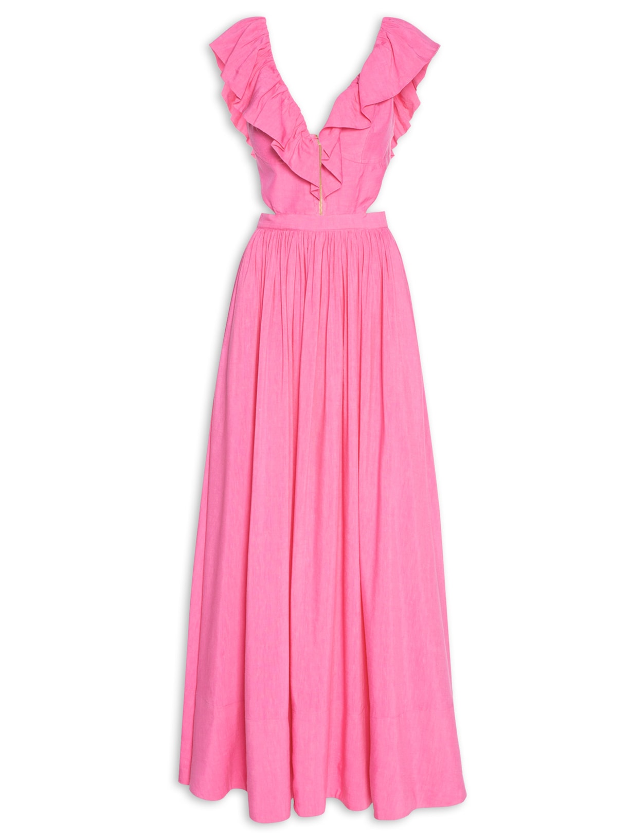 Vestido Longo Robin Rosa Fabulous Agilitá