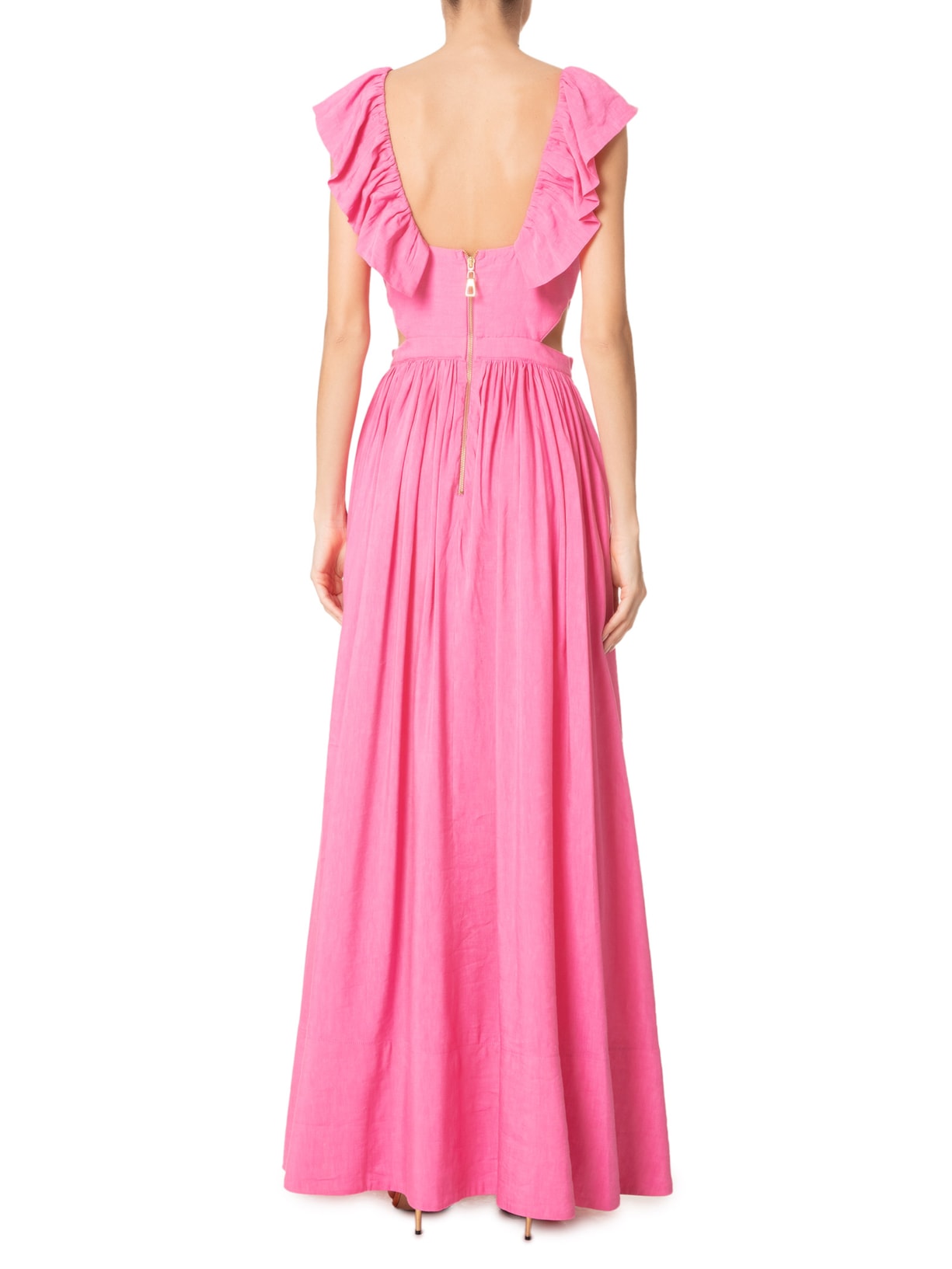 Vestido Longo Robin Rosa Fabulous Agilitá