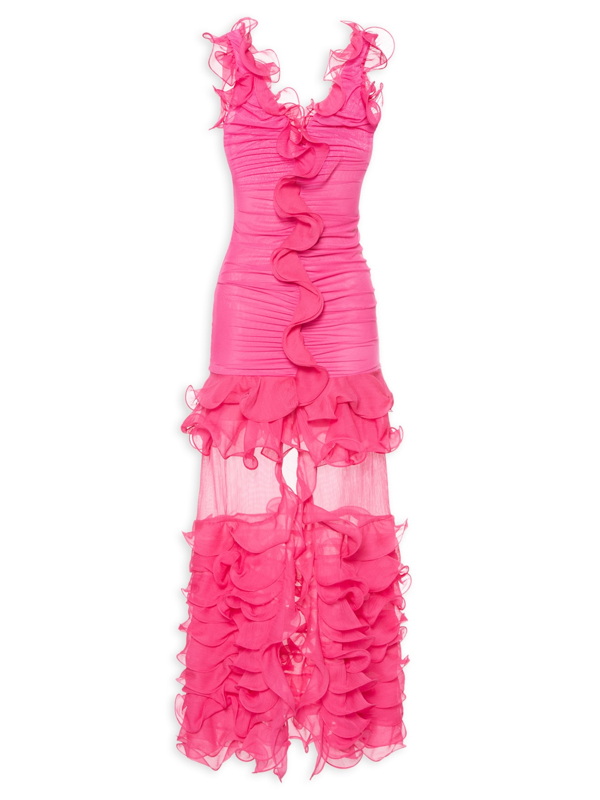 Vestido Longo - Rosa