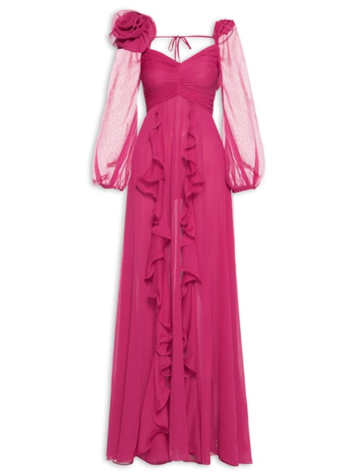 Vestido Longo - Rosa