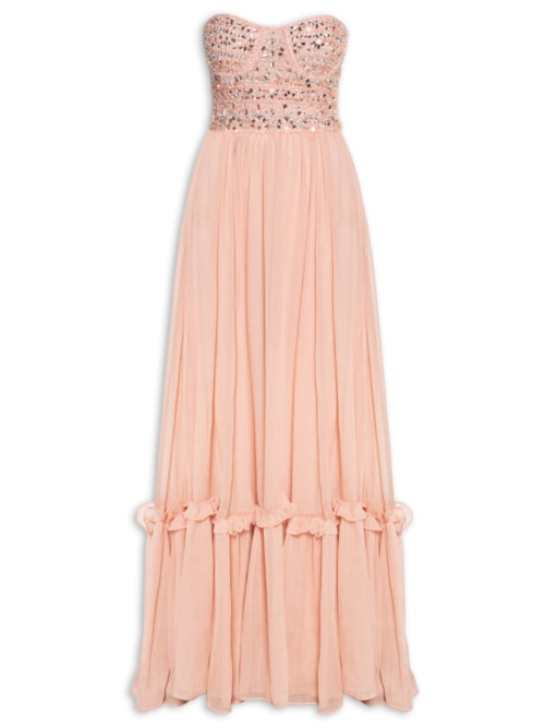 Vestido Longo - Rosa