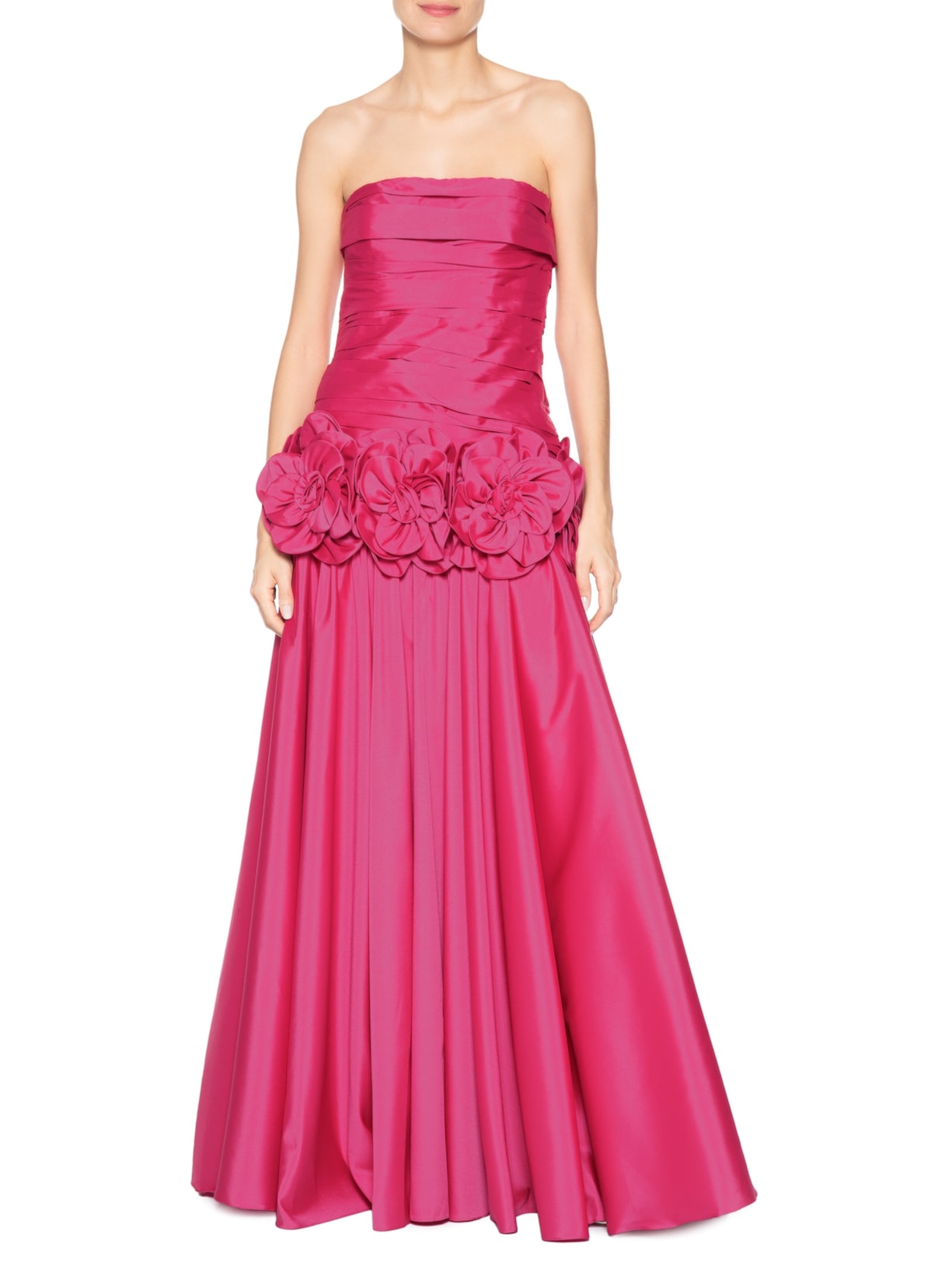 Vestido Longo Rosa Pat Bo