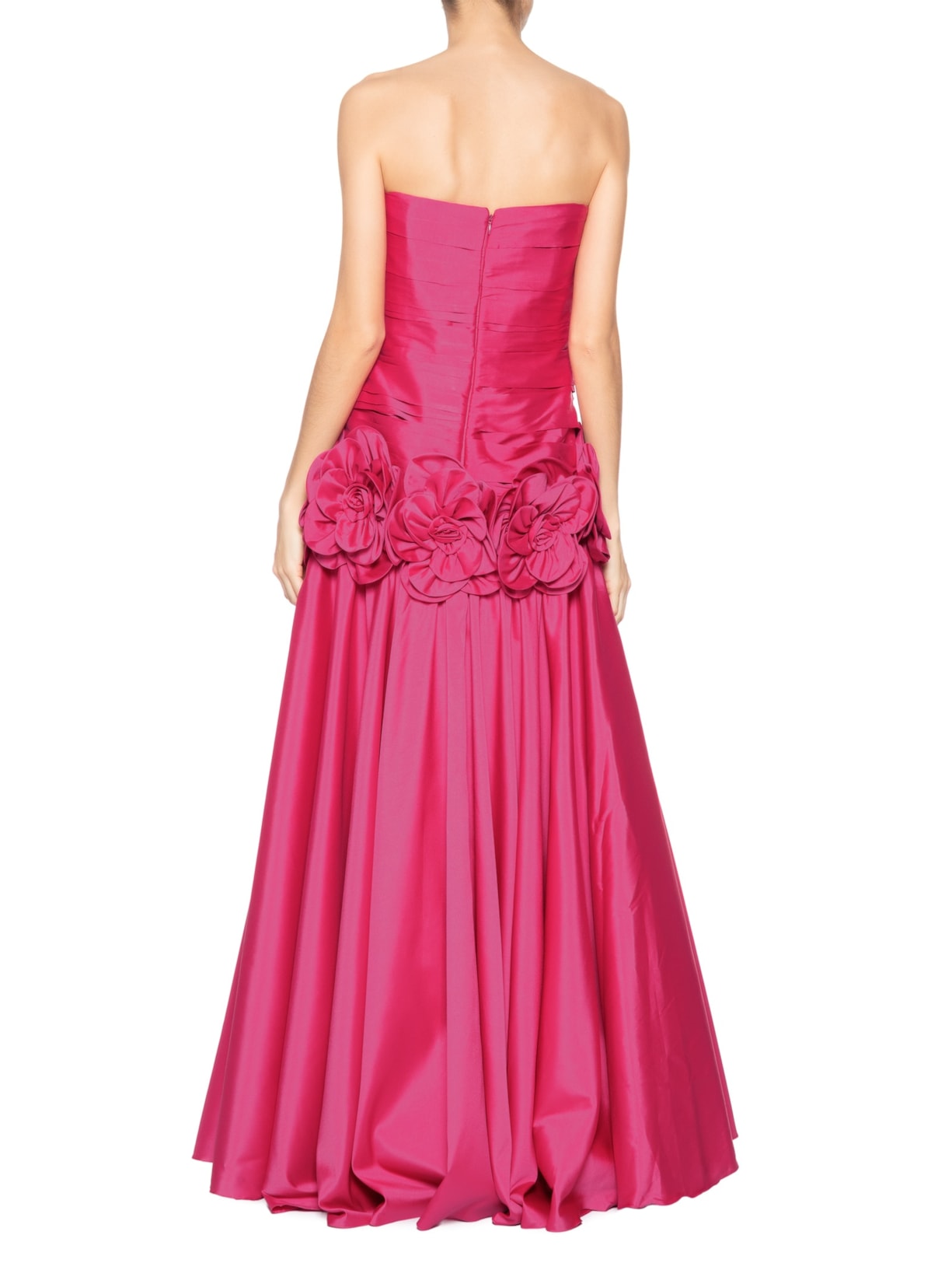 Vestido Longo Rosa Pat Bo