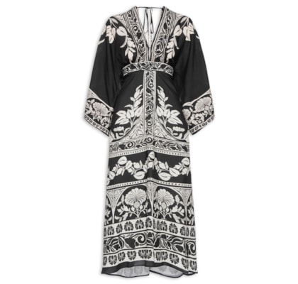 Vestido Longo Sintra - Preto