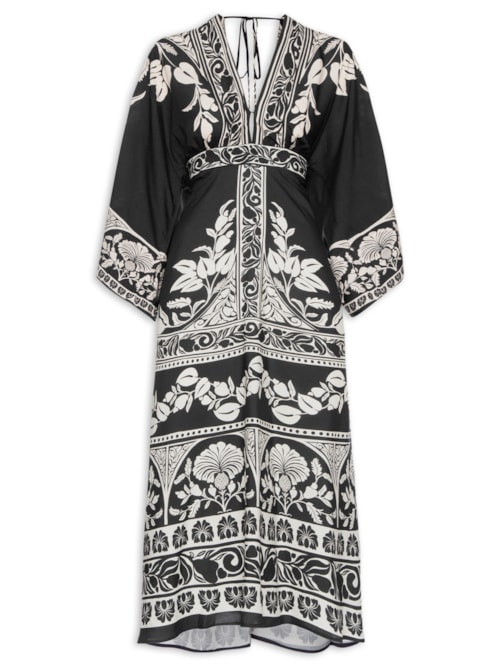 Vestido Longo Sintra - Preto