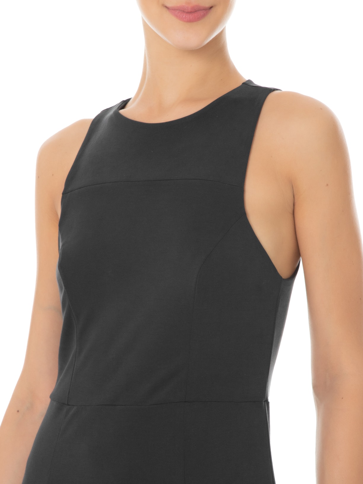 Vestido Longo Soft Touch Preto Osklen