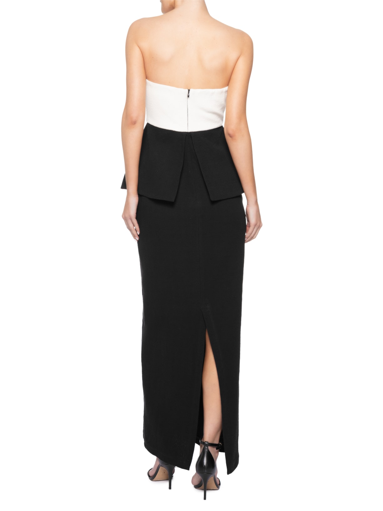 Vestido Longo Square Preto Adriana Degreas