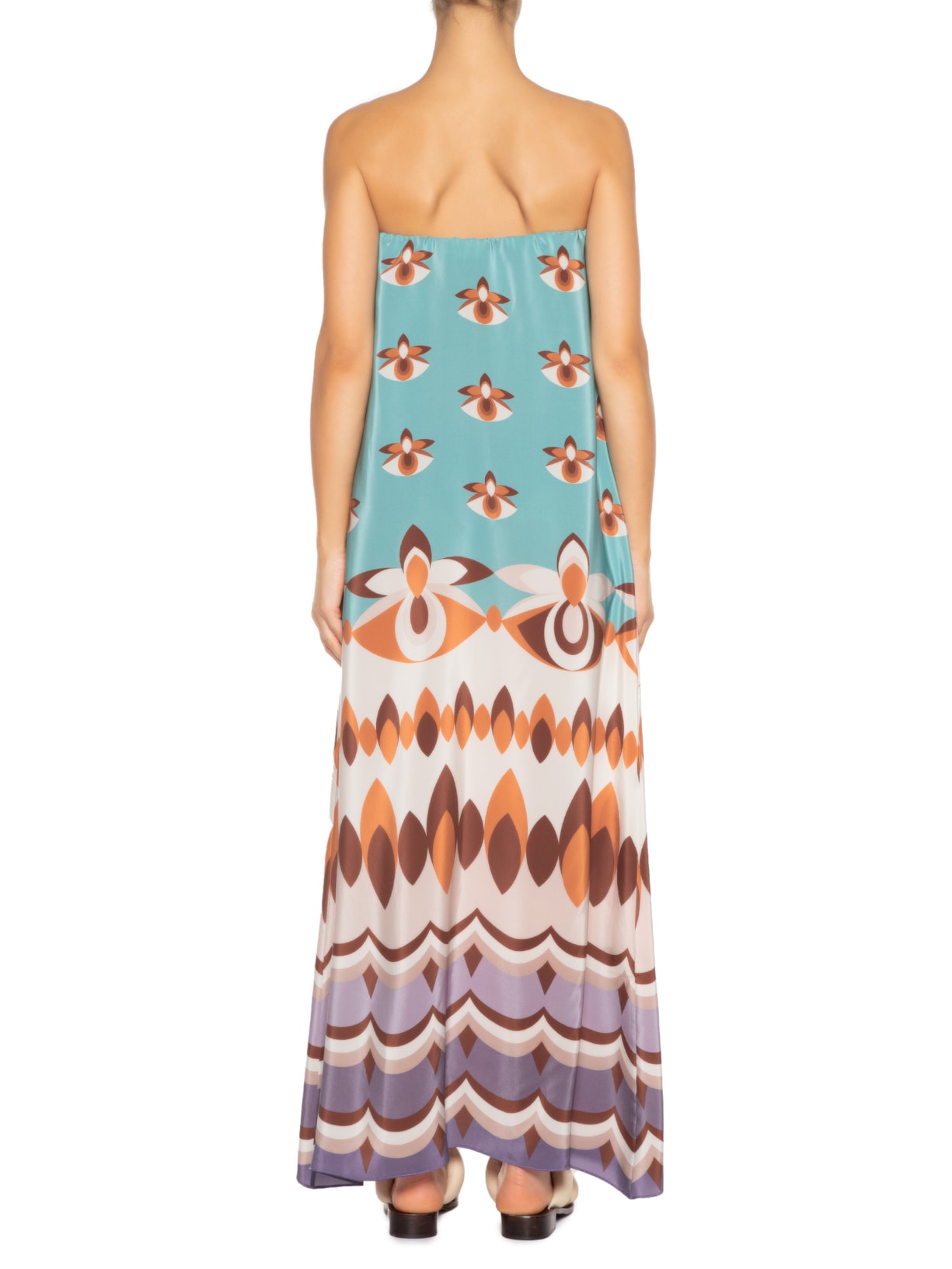 Vestido Longo Tomara Que Caia Azul Adriana Degreas