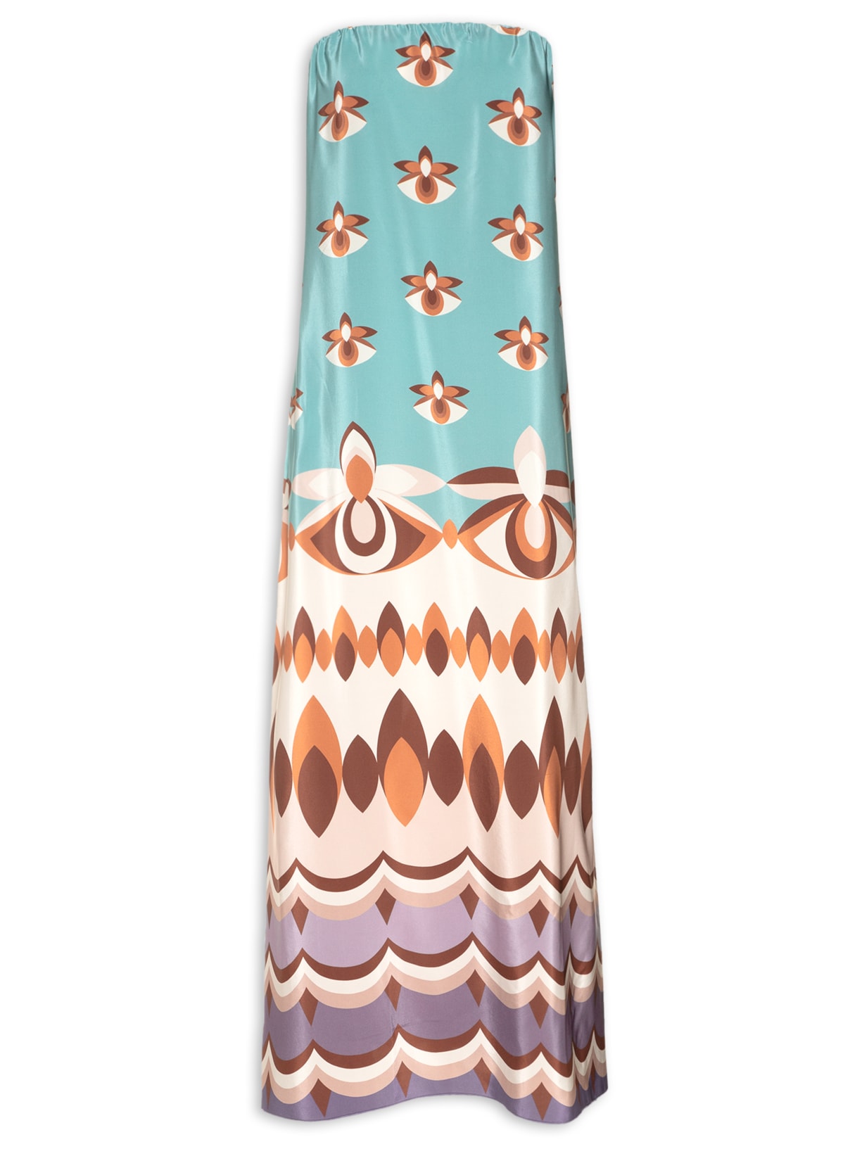 Vestido Longo Tomara Que Caia - Azul