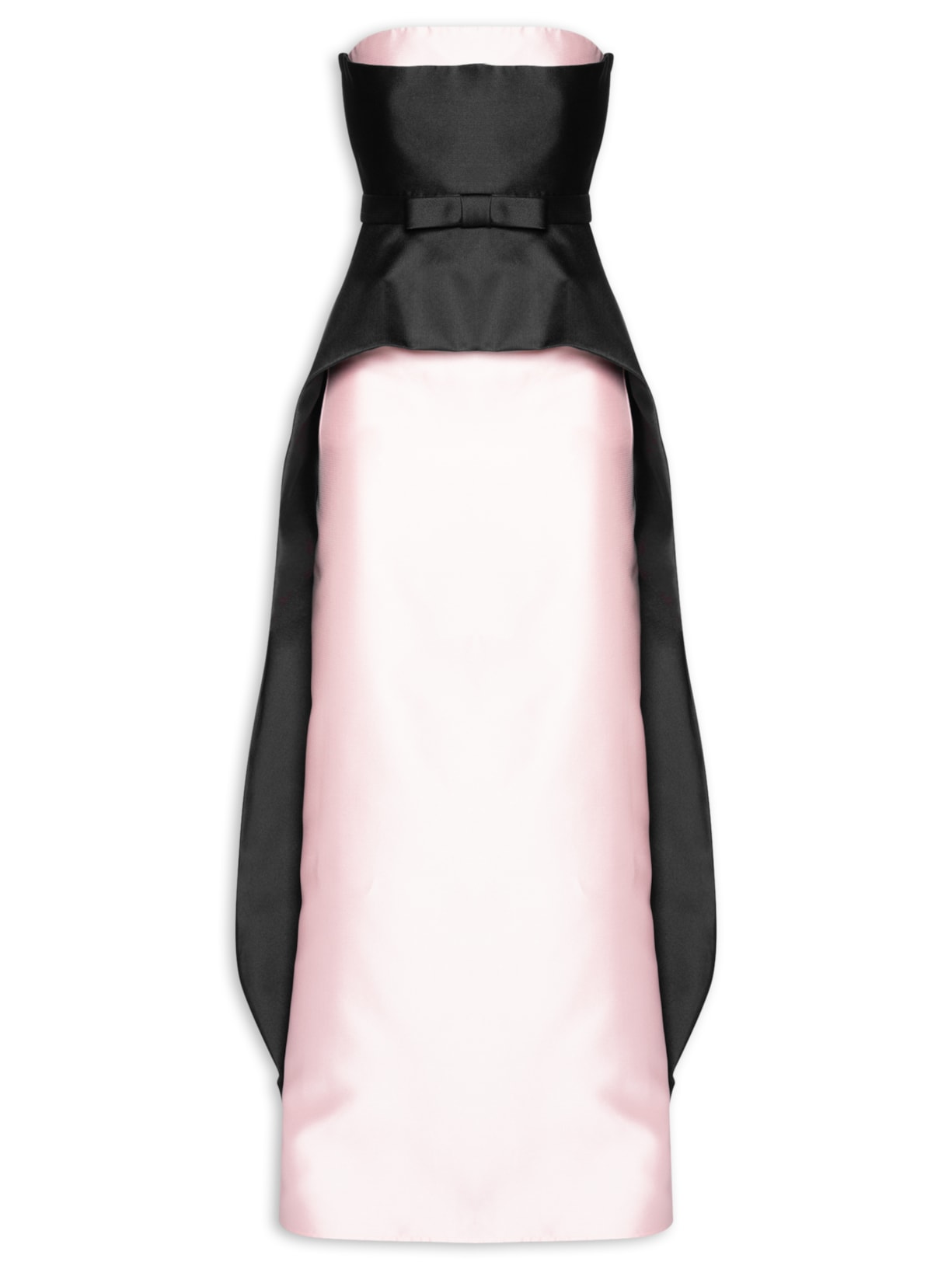 Vestido Longo Tomara Que Caia Basque - Rosa